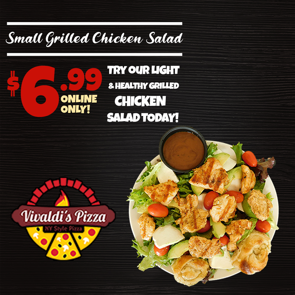Small Grilled Chicken Salad for $6.99